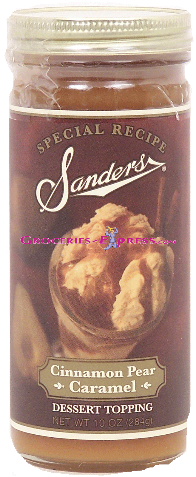 Sander's  cinnamon pear caramel dessert topping Full-Size Picture